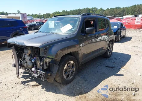 2017 Jeep Renegade Sport Fwd from USA, damaged, VIN ZACCJAAB8HPF24437